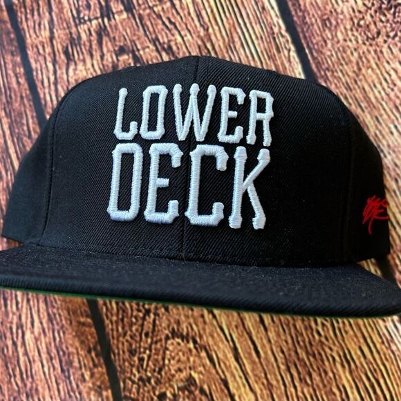 SSUR Lower Deck‎ Black SnapBack Hat - Picture 3 of 7